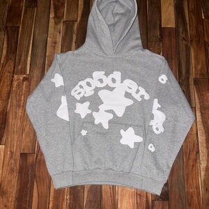 Spider grey hoodie